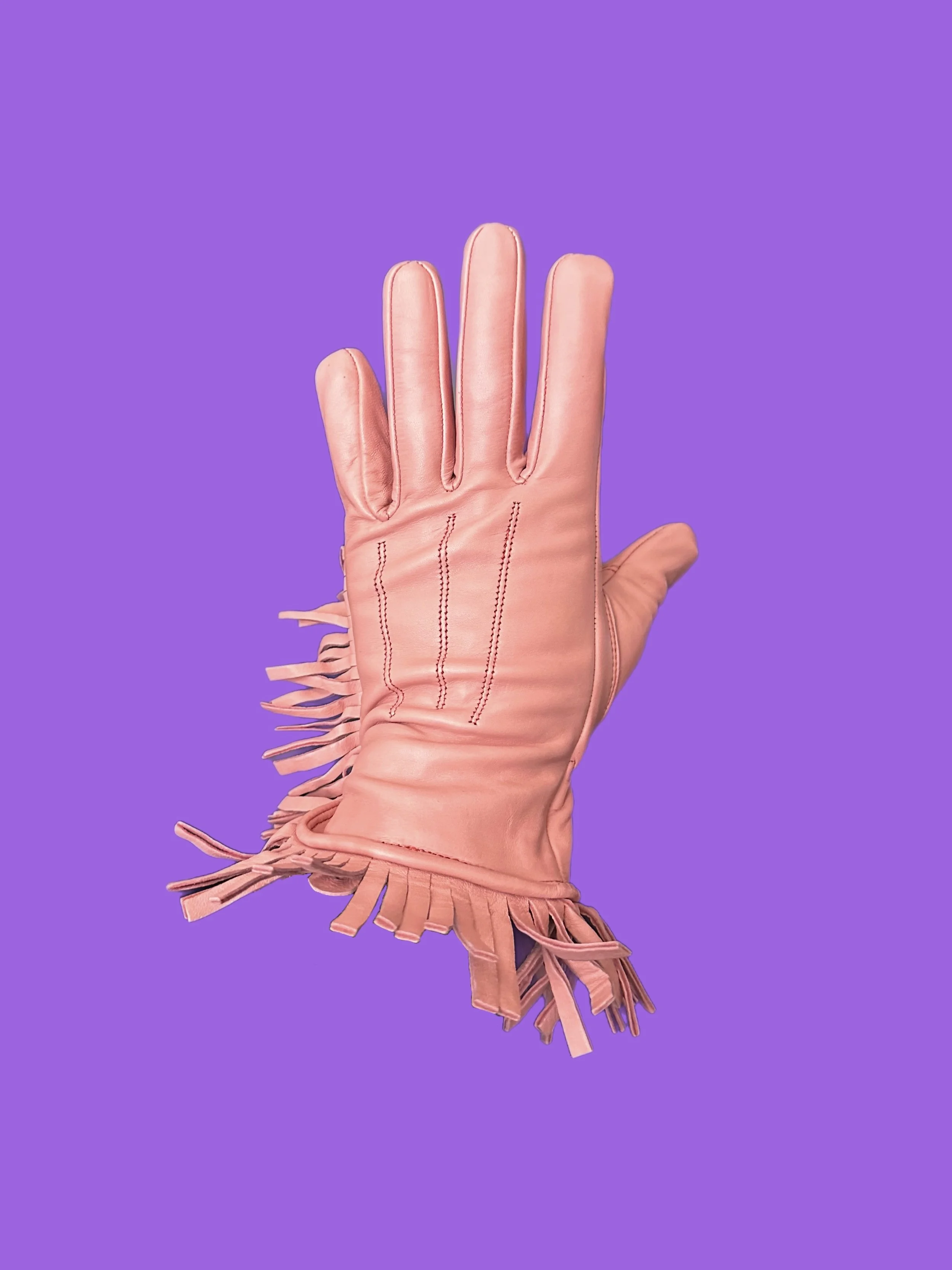 Women's Fringe Gloves — Los Angeles Moto
